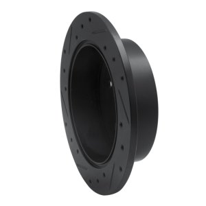 Hyundai Elantra Brake Rotor (1) - Rear Right - R1 Concepts - Drilled & Slotted - Black - `07-`10